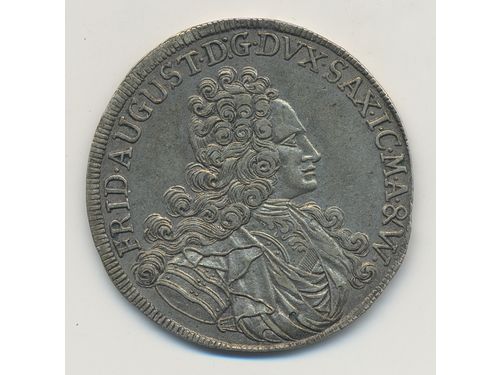 Coins, Germany, Saxony. KM 655, 2/3 thaler 1796. 17.10 g, EPH. F-VF.