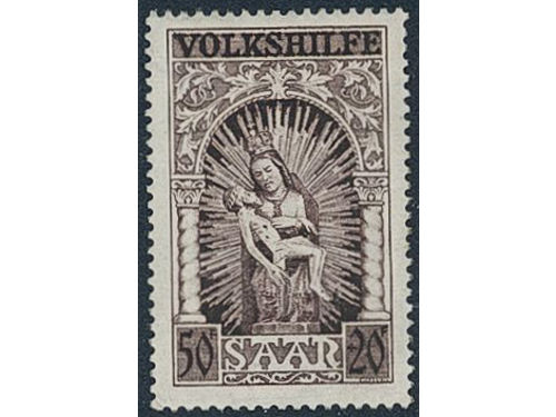 Germany, Saarland. Michel 267–71 ★★, Volkshilfe 1949, cpl. MNH set. EUR 120