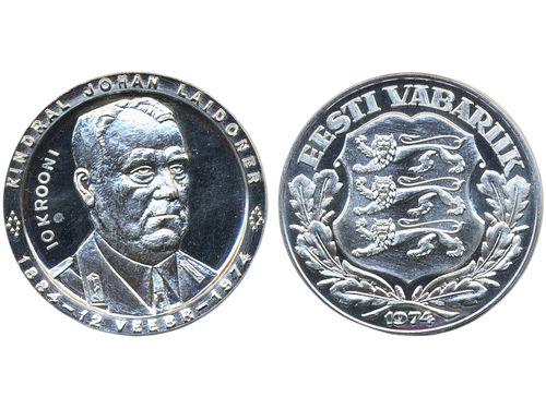 Coins, Estonia. Medal 1974. 
