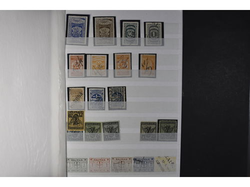 Finland. Used. Small collection Railway stamps. A few duplicates (75).