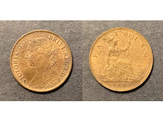 Storbritannien Queen Victoria (1837-1901) 1 farthing 1884