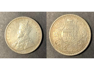 Indien (GB) George V (1910-1936) 1 rupee 1919 Bombay, XF-UNC