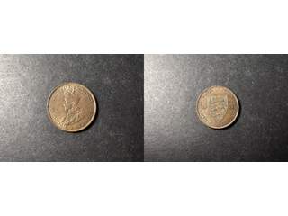 Jersey George V (1910-1936) 1/24 shilling 1913, AU/UNC