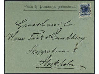 Sweden. Facit 50 cover , 10/12 öre on cover sent from WESTERÅS 17.1.1890 to STOCKHOLM …