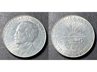 Kuba 1 peso 1953, AU