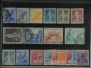 Germany Berlin. Used 1948-49. All different, e.g. Mi 13, 15, 27, 36, 38-39, 41, 59-61. …