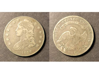 USA 50 cents 1836, VF repor