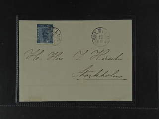 Sweden. Facit 9 cover , 12 öre on cover sent from BOXHOLM 19.8.1861 to STOCKHOLM 2.TUR …