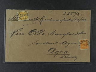 Sweden. Facit 168, 156 cover , 35 öre + 1 kr on insured cover sent from HÄRNÖSAND 2.3.24 …