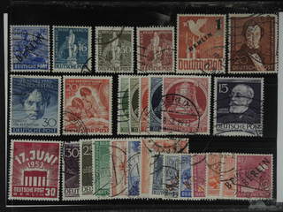 Germany Berlin. Used 1948–54. All different, e.g. Mi 13, 36, 38-50, 67, 74, 81-86, 87, …