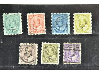 Canada. Michel 77–83 used , 1903 King Edward VII SET (7). 1 c with missing perf. EUR 190