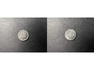 Guatemala 1/2 real 1880, UNC