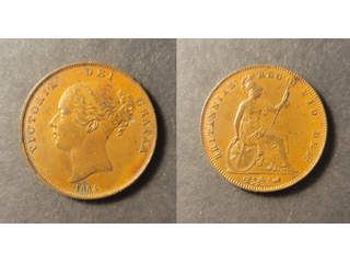 Great Britain Queen Victoria (1837-1901) 1 penny 1854, AU