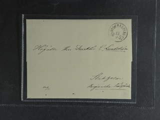 Sweden. E county. SÖDERKÖPING 13.9.1857, circle cancellation. Type 1 on letter sent …