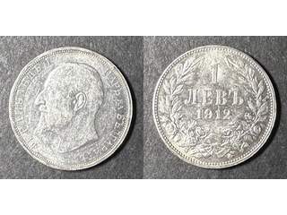 Bulgarien Ferdinand I (1887-1918) 1 lev 1912, AU