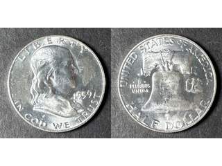 USA ½ dollar 1959, UNC