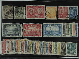 Canada. Used 1898-1930. All different, e.g. Mi 81-82, H-Bl.5, 126, 128D, 130, 135-36, …