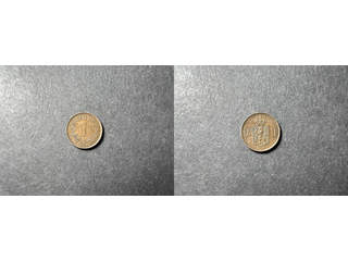 Norge Oscar II (1872-1905) 1 öre 1884, 01