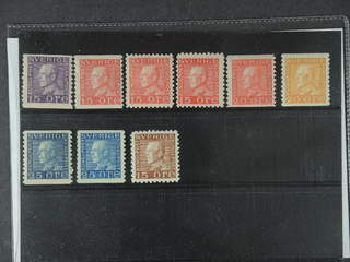 Sweden. ★★ 1921-36. GV Coilstamps. All different, e.g. F 175A, 176A,+C, 177C, 180a, …