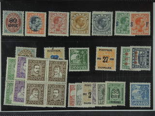 Denmark. ★ 1904-40. All different, e.g. F 49, 144, 153, 165-66, 168-69, 191, 199-200, …