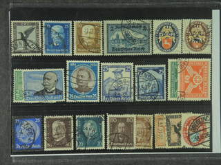 Germany Reich. Used 1925–35. All different, e.g. Mi 383, 405-06, 428-29, 440, 538-39, …