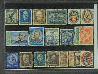 Germany Reich. Used 1925–35. All different, e.g. Mi 383, 405-06, 428-29, 440, 538-39, …
