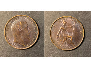 Storbritannien Edward VII (1901-1910) 1 farthing 1906, AU