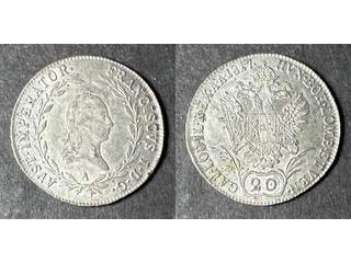 Österrike Franz I (1806-1835) 20 kreuzer 1817 A, UNC