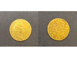 Sverige Fredrik I (1720-1751) 1/4 dukat 1733, 01