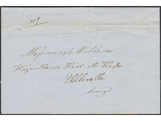 Sweden. Foreign-related cover. Netherlands. Incoming cover dated "Rotterdam den 21de …