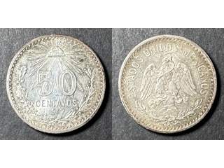 Mexiko  50 centavos 1907, AU/UNC
