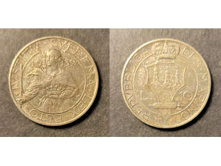 San Marino 10 lire 1932, AU/UNC