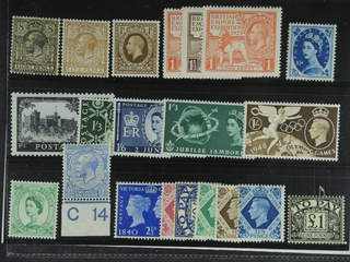 Britain. ★★/★ 1912-53. All different, e.g. Mi 137, 161, 166-68, 185, 269, Postage Due …