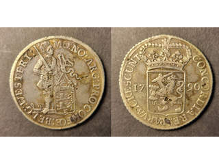 Netherlands West Friesland 1 silver ducat 1790, VF