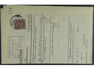 Sweden. Facit 162 on cover, 60 öre on international complaint regarding a missing …