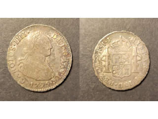 Peru Carlos IV (1788-1808) 2 reales 1795, AU tonad