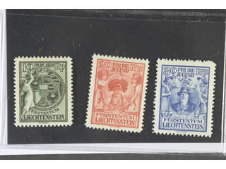 Liechtenstein. Michel 116–18 ★★, 1932 Youth SET (3). EUR 220