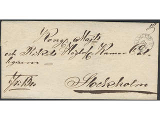 Sweden. N county. HALMSTAD 21.10.31, arc postmark type 2 on cover sent to Stockholm. Ex. …