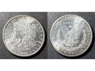 USA 1 dollar 1881 S, UNC