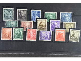 Italy. Michel 604–19 ★★ , 1938 Italian Imperium SET (16). Complete set in excellent …