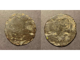 Honduras 8 reales 1858 TFL, VG-F Ex. Richard Stuart