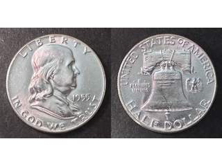 USA ½ dollar 1955, UNC