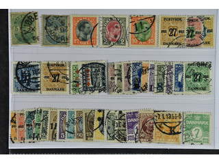 Denmark. Used 1882–1921. All different, e.g. F 50, 52, 144, 162, 164, 181-83, 185, 192, …