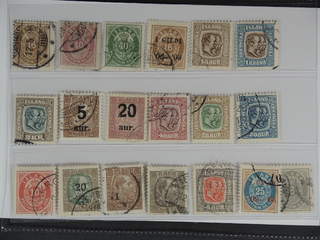 Iceland. Used 1876–1929. All different, e.g. F 13, 16 (tear), 17, 54, 83, 88-89, 98, …