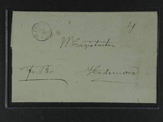 Sweden. W county. FAHLUN 27.8.1832, arc postmark. Type 1 on letter sent to Hedemora. …