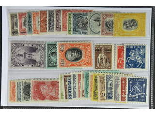 Portugal. ★★ 1928–47. All different, e.g. Mi 346, 374-75, 430-39, 467, 469, 471, 482, …