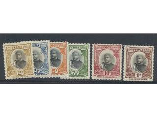 Tonga. SG 40–50 ★, 1897 Group 2d to 1s (6).