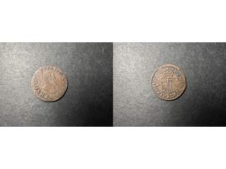 Spanska Nederländerna Brabant Philip II (1556-1598) 1/2 liard ND, VF