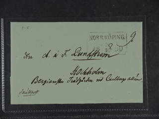Sweden. General mail. Cover with notation "Snällpost" (express mail, P: +600:-). Sent …