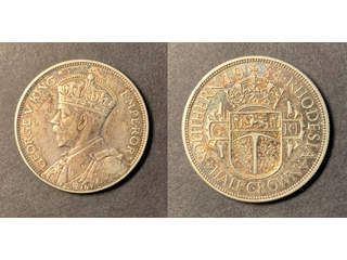 Sydrhodesia George V (1910-1936) 1/2 crown 1934, XF